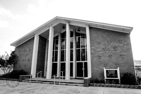 Copy of Copy of St. Joseph Catholic Church in Centerville, Louisiana Image 2 B&W