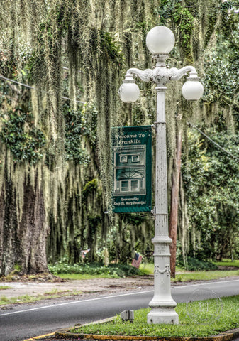 Lamp Post on Main Street, Franklin, Louisiana
